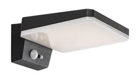 77078 Lasset  venkovní svítidlo solární LED 4,4W, 200lm, 4000K, IP54, senzor, černá