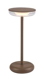 77089 KONIN LED Stmívatelná venkovní lampa LED/6W/5V IP44 1800 mAh hnědá