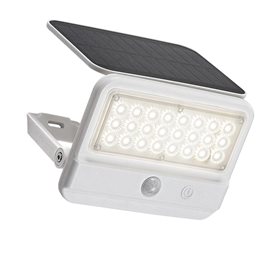 77090 Flaxton venkovní svítidlo solární LED 7W, 700lm, 4000K, IP54, senzor, bílá