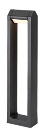 77104 Medna venkovní stojací lampa 1x8 W černá