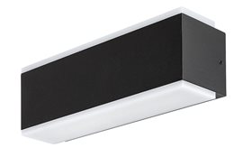77114 Venkovní nástěnné svítidlo MATARO efektní LED 12W/950lm 3000K IP54 černá