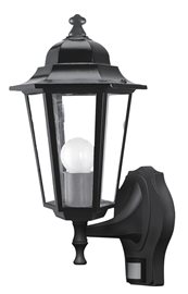 8217 Svítidlo venkovní Velence E27 1x MAX 60W černá