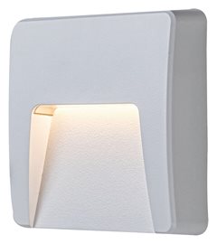 8893 Venkovní schodišťové svítidlo TRENTO v bílé barvě, LED 3W, 4000K, IP65