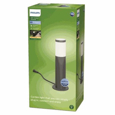 Utrecht venkovní sloupkové Low Voltage LED svítidlo 1x6W 600lm 2700K 12V IP44 ND, antracitové 2