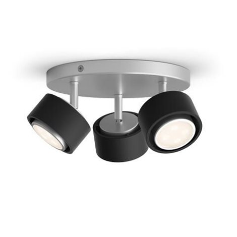 Ferano SVÍTIDLO BODOVÉ LED 3x4,3W 1290lm 2700K IP20, černá 2