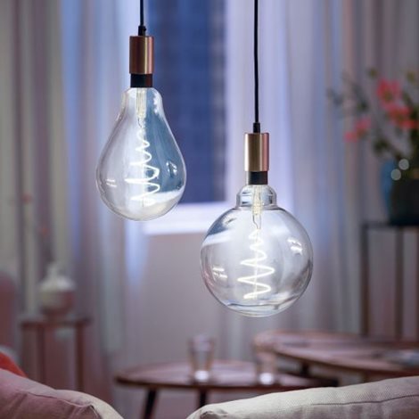 WiZ LED filament žárovka E27 G200 6,7W 470lm 2700-6500K IP20, stmívatelná 8