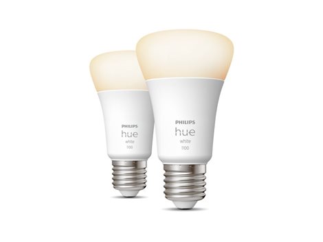Hue White sada 2x žárovka LED E27 A60 9,5W 1100lm 2700K IP20 2
