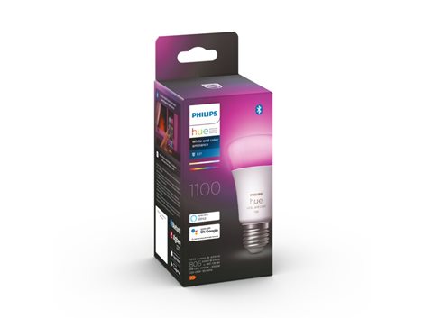 Hue WACA LED žárovka E27 A60 9W 1100lm 2000-6500K RGB IP20 5