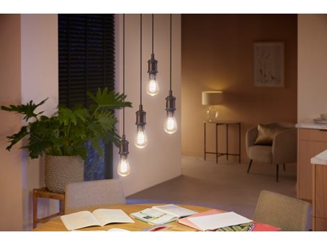 Hue WA Filamentová LED žárovka E27 ST64 7W 550lm 2200-4500K IP20 7