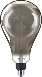 Vintage LED žárovka E27 A160 6,5W 200lm 1800K stmívatelná, smokyD