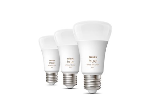 Hue WACA sada 3x žárovka LED E27 A60 6,5W 806lm 2000-6500K RGB IP20 4