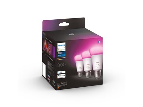 Hue WACA sada 3x žárovka LED E27 A60 6,5W 806lm 2000-6500K RGB IP20 6