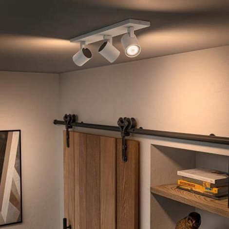 Hue WA Runner bodové LED svítidlo 3x GU10 5W 350lm 2200-6500K IP20, bílé + ovladač 2