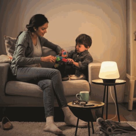 Hue WA Wellness stolní LED lampa 1xE27 6W 806lm 2200-6500K IP20, černá 4