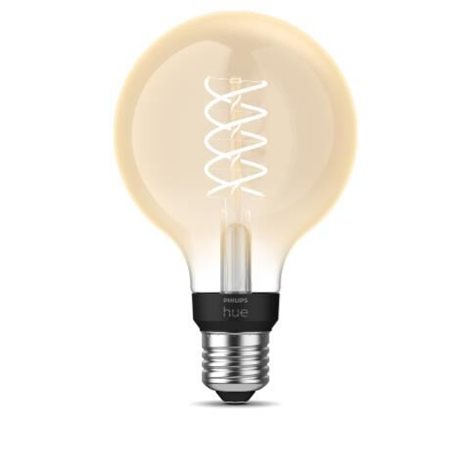 HUE White LED Filament žárovka E27 G93 7W 550lm 2100K IP20, stmívatelná 3