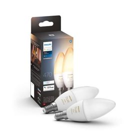Hue WA sada 2x žárovka LED E14 B39 4W 470lm 2200-6500K IP20