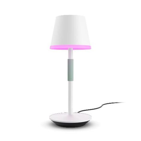 Hue WACA Go venkovní stolní dotyková LED lampička 6,2W 530lm 2000-6500K RGB IP54, bílá 9