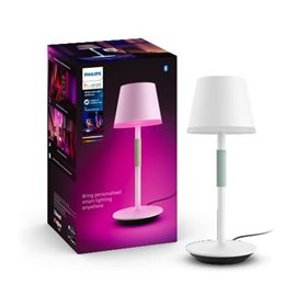 Hue WACA Go venkovní stolní dotyková LED lampička 6,2W 530lm 2000-6500K RGB IP54, bílá