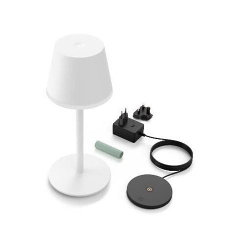 Hue WACA Go venkovní stolní dotyková LED lampička 6,2W 530lm 2000-6500K RGB IP54, bílá 2
