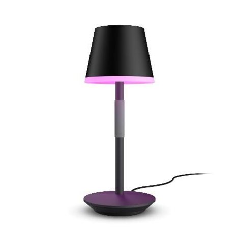 Hue WACA Go venkovní stolní dotyková LED lampička 6,2W 530lm 2000-6500K RGB IP54, černá 4