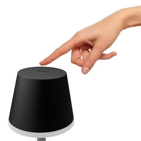 Hue WACA Go venkovní stolní dotyková LED lampička 6,2W 530lm 2000-6500K RGB IP54, černá 10