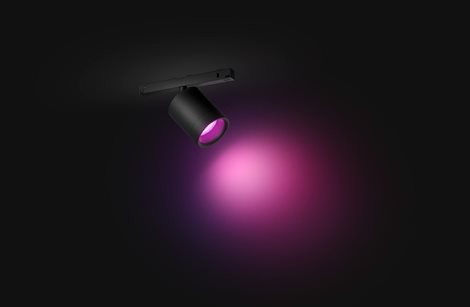 Hue Perifo bodové světlo do lištového systému LED WACA 5,2W 510lm 2000-6500K RGB, černá 5