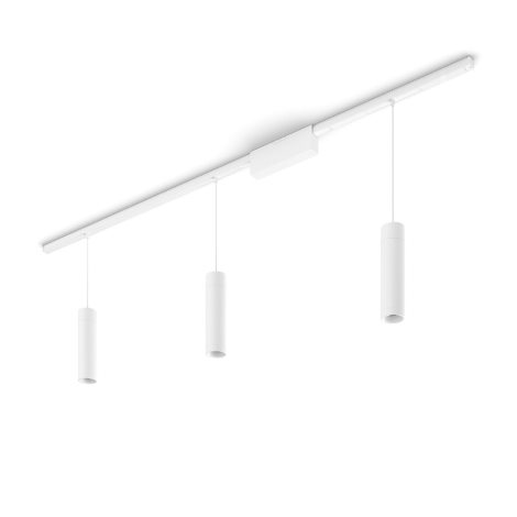 Hue Perifo lištové svítidlo se 3 závěsy, LED WACA 15,6W 1530lm 2000-6500K RGB, bílá 1