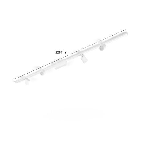 Hue Perifo lištové svítidlo se 4 spoty, LED WACA 20,8W 2040lm 2000-6500K RGB, bílá 3