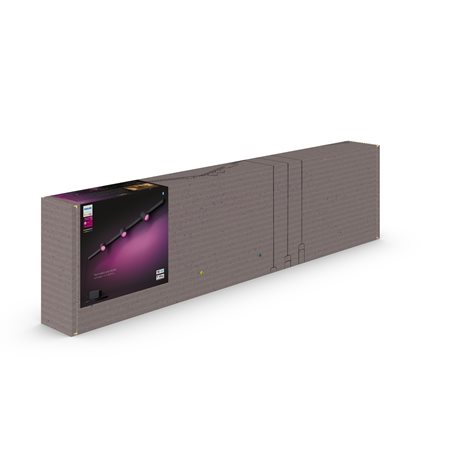 Hue Perifo lištové nástěnné svítidlo se 3 spoty, LED WACA 15,6W 1530lm 2000-6500K RGB, černá 5