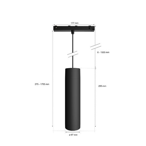 Hue Perifo lištové nástěnné svít. 2 spoty+Gradient Tube, LED WACA 39,9W 3620lm 2000-6500K RGB černá 4