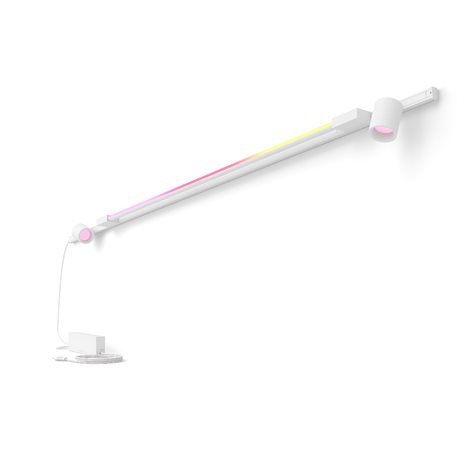 Hue Perifo lištové nástěnné svít. 2 spoty+Gradient Tube, LED WACA 39,9W 3620lm 2000-6500K RGB bílá 6