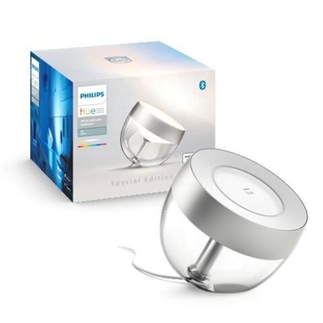 Hue WACA Iris stolní LED lampa 1x8,1W 570lm 2000-6500K RGB IP20, stříbrná 1