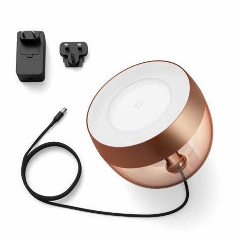 Hue WACA Iris stolní LED lampa 1x8,1W 570lm 2000-6500K RGB IP20, měděná 9