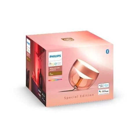 Hue WACA Iris stolní LED lampa 1x8,1W 570lm 2000-6500K RGB IP20, měděná 2