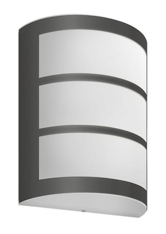 Python venkovní nástěnné LED svítidlo 1x6W 500lm 4000K IP44, antracitové 1