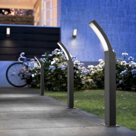 Splay venkovní sloupkové LED svítidlo 1x12W 1200lm 4000K 60cm IP44, antracitové 2