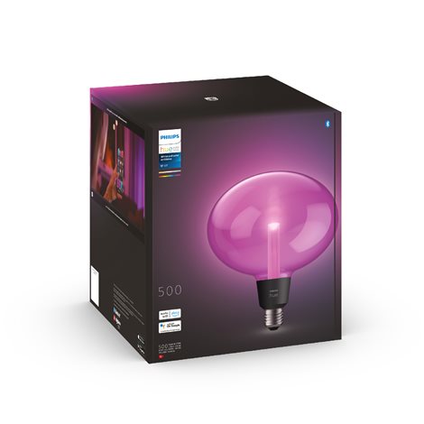Hue WACA Ellipse LED žárovka E27 6,5W 500lm 2000-6500K RGB IP20 5