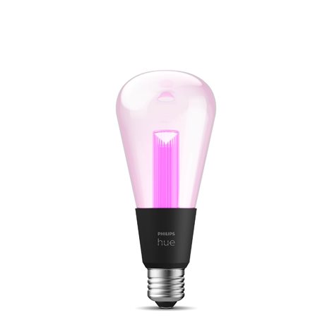 HUE Lightguide LED žárovka E27 ST72 6,8W 500lm 2000-6500K RGB CRI80 IP20, stmívatelná 1