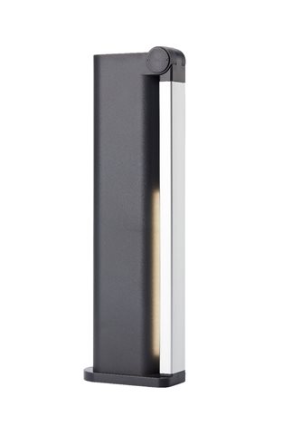 Amber přenosná stolní LED lampa 1x5W 120lm 4000K IP20 USB, krokové stmívání, černá 1