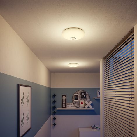 Mauve PIR CL252 přisazené LED svítidlo se senzorem 1x6W 600lm 2700K IP20 25cm, bílé 3