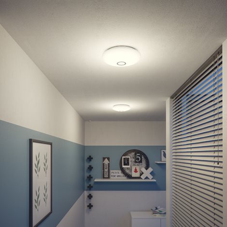 Mauve PIR CL252 přisazené LED svítidlo se senzorem 1x6W 640lm 4000K IP20 25cm, bílé 3