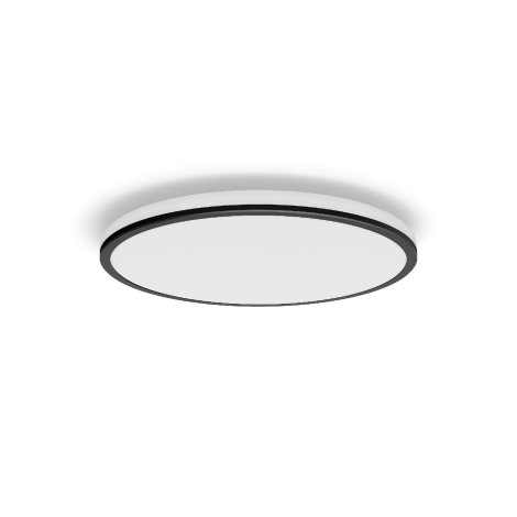 Ozziet CL570 přisazené LED svítidlo 1x18W 1800lm 2700K krokové stmívání IP20 30cm, černé 2
