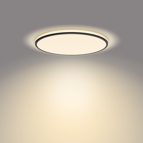 Ozziet CL570 přisazené LED svítidlo 1x22W 2300lm 2700K krokové stmívání IP20 40cm, černé 4