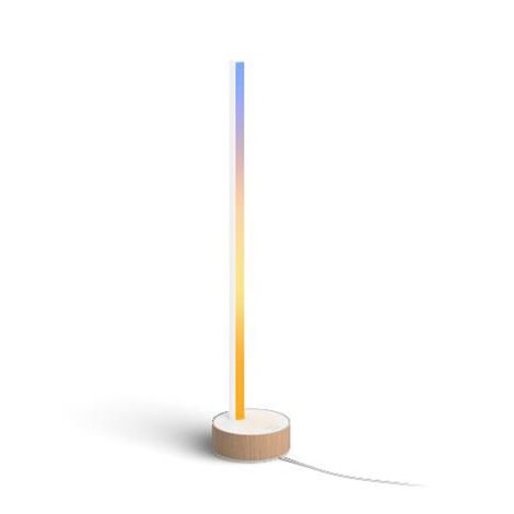 HUE WACA Gradient Signe stolní LED lampa 11,8W 1040lm 2000-6500K RGB IP20, dub 6