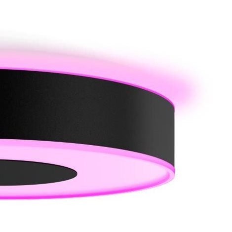 Hue WACA Xamento M stropní LED svítidlo 33,5W 2350lm 2000-6500K RGB IP44 38cm, černé 6