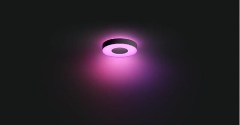 Hue WACA Xamento M stropní LED svítidlo 33,5W 2350lm 2000-6500K RGB IP44 38cm, černé 8
