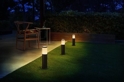 Utrecht venkovní sloupkové Low Voltage LED svítidlo 1x6W 600lm 2700K 12V IP44 ND, antracitové 3