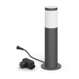 Venkovní sloupkové Low Voltage LED svítidlo 1x6W 600lm 2700K IP44 nestmívatelné, antracitové