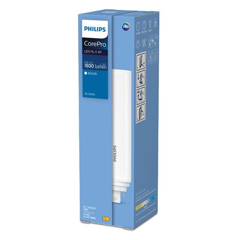 CorePro LED PLT HF 18.5W 840 4P GX24q-4 kolíková patice 18,5W 2250lm 3