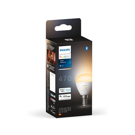 HUE WA LED Luster žárovka E14 5,1W 470lm K IP20, stmívatelné 5